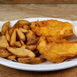 Authentic English Fish N’ Chips (2pcs Cod)