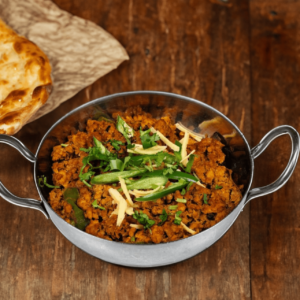 Bhuna Keema w/Naan